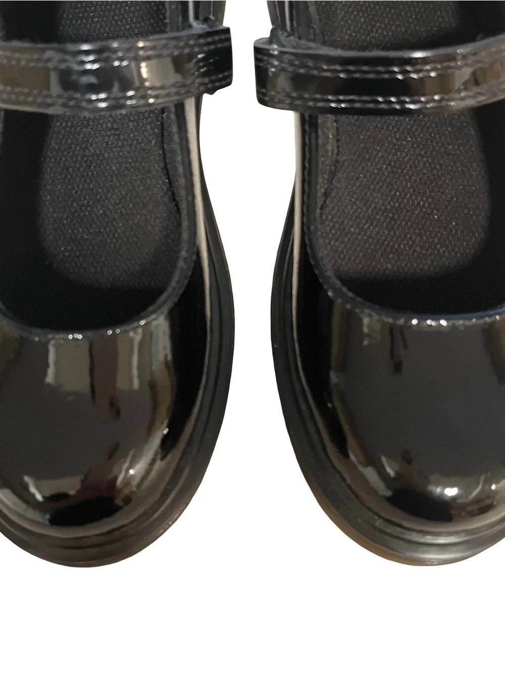 Dr. Martens Kids Girls Maccy ll Mary Jane Shoes US 5 Black Patent Leather EUC